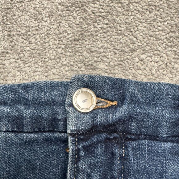 Good American Good Legs High Rise Skinny Denim Jeans Womens 18 Plus Dark Wash - Picture 3 of 16